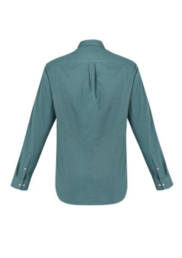 Picture of Biz Collection Mens Memphis Shirt Long Sleeve 60% Cotton 40% Polyester